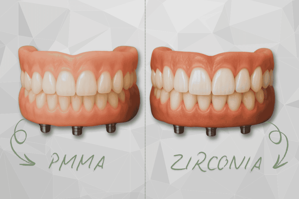 https:South Gate Smile Dental Services - All on 4 Zirconia Bridge vs. Acrylic - which services are good fit for you.